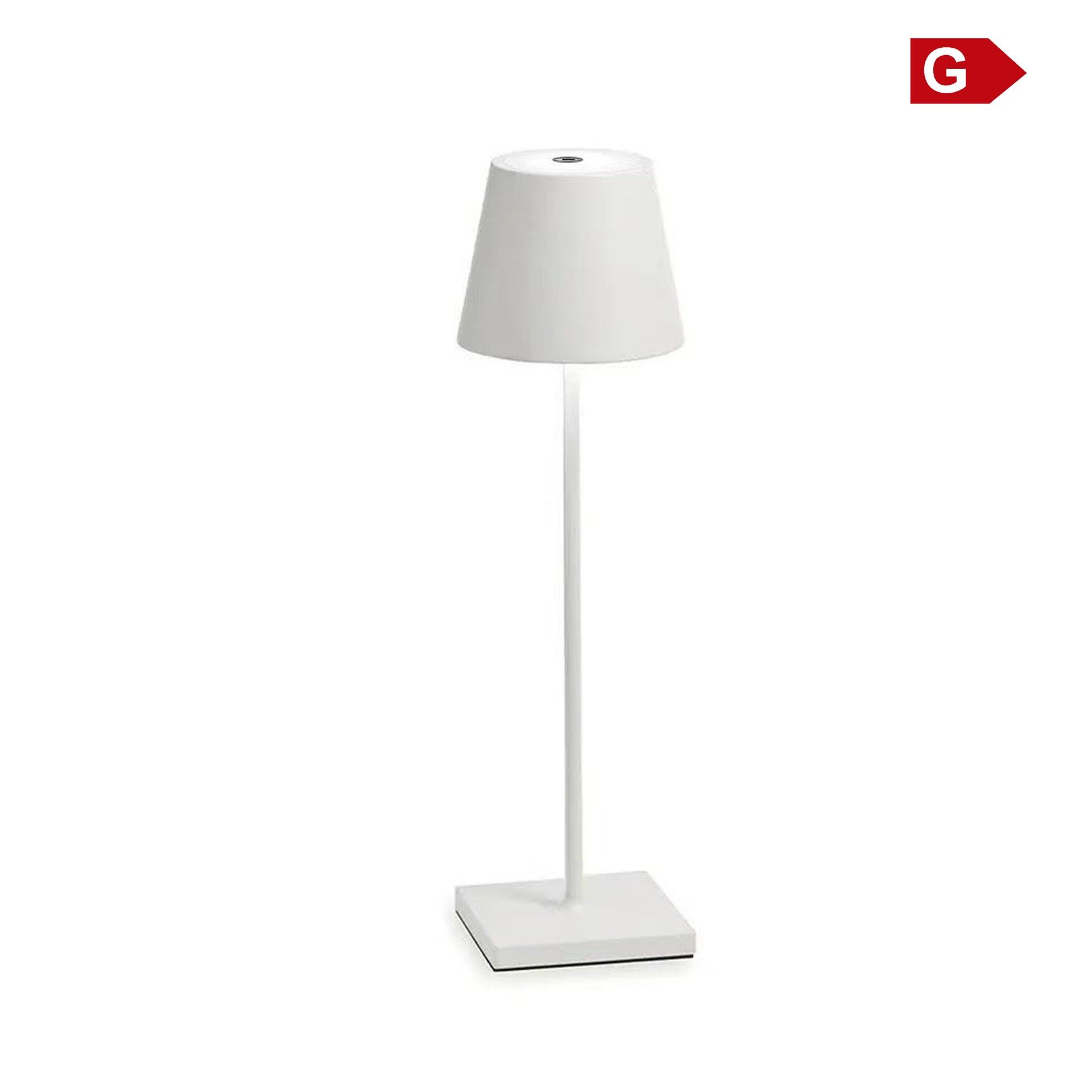 Candeeiro Mesa High Led Interior/Exterior a Bateria Branco