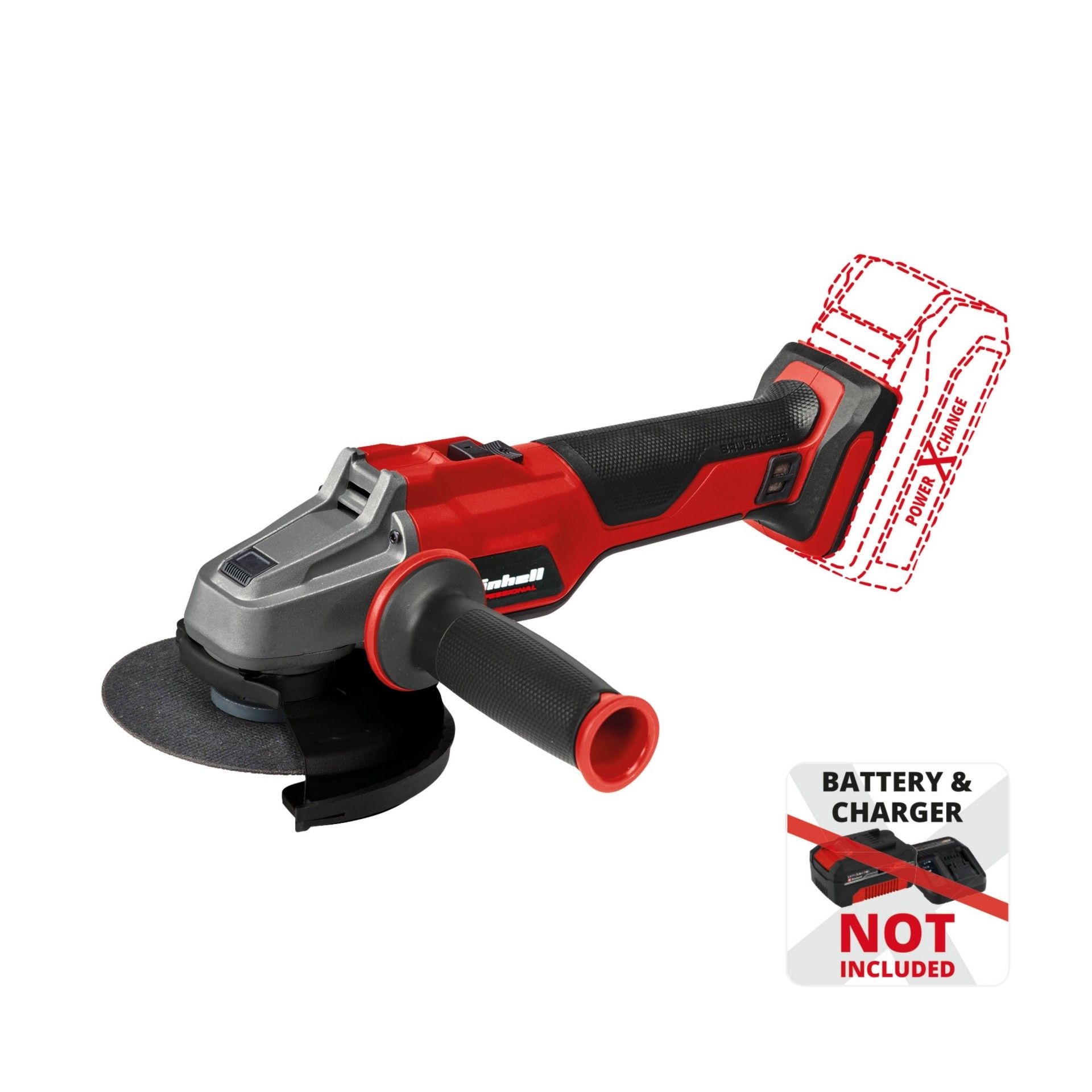 Rebarbadora S/Fio 18v Brushless 125mm