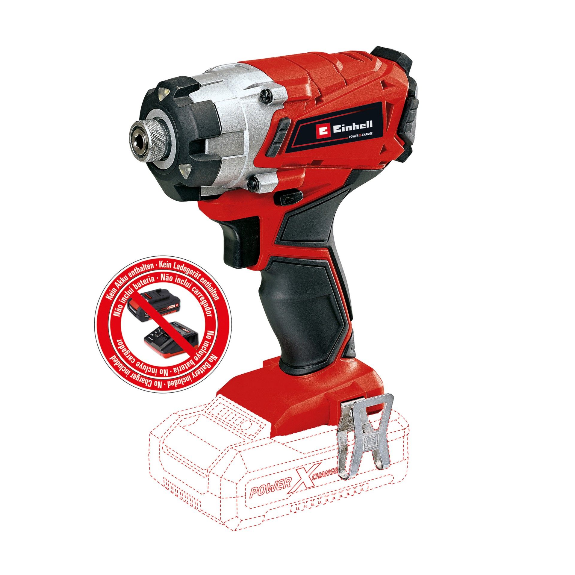 Aparafusadora Impacto S/Fio Te-Ci 18v