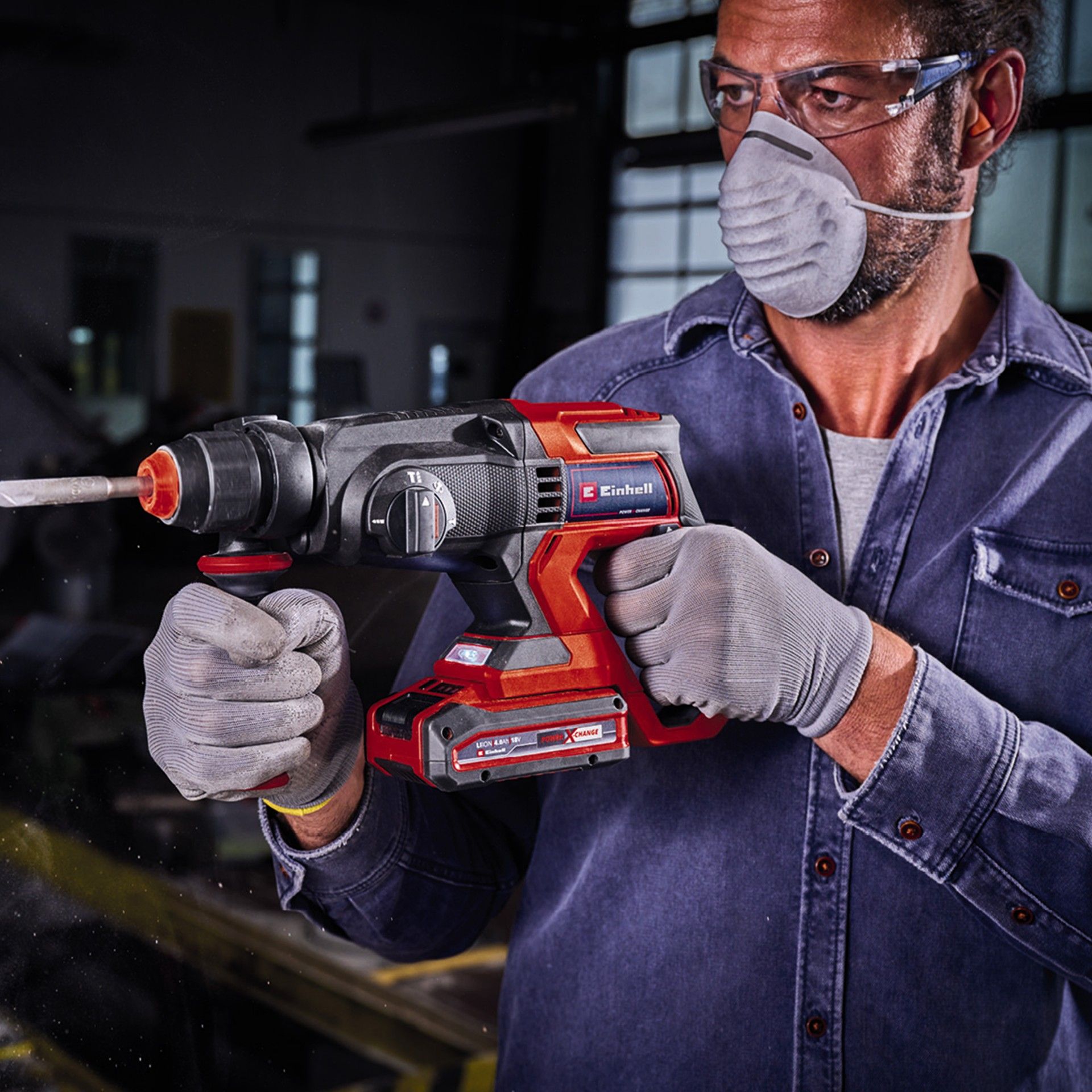 Martelo S/Fio Te-Hd 18v