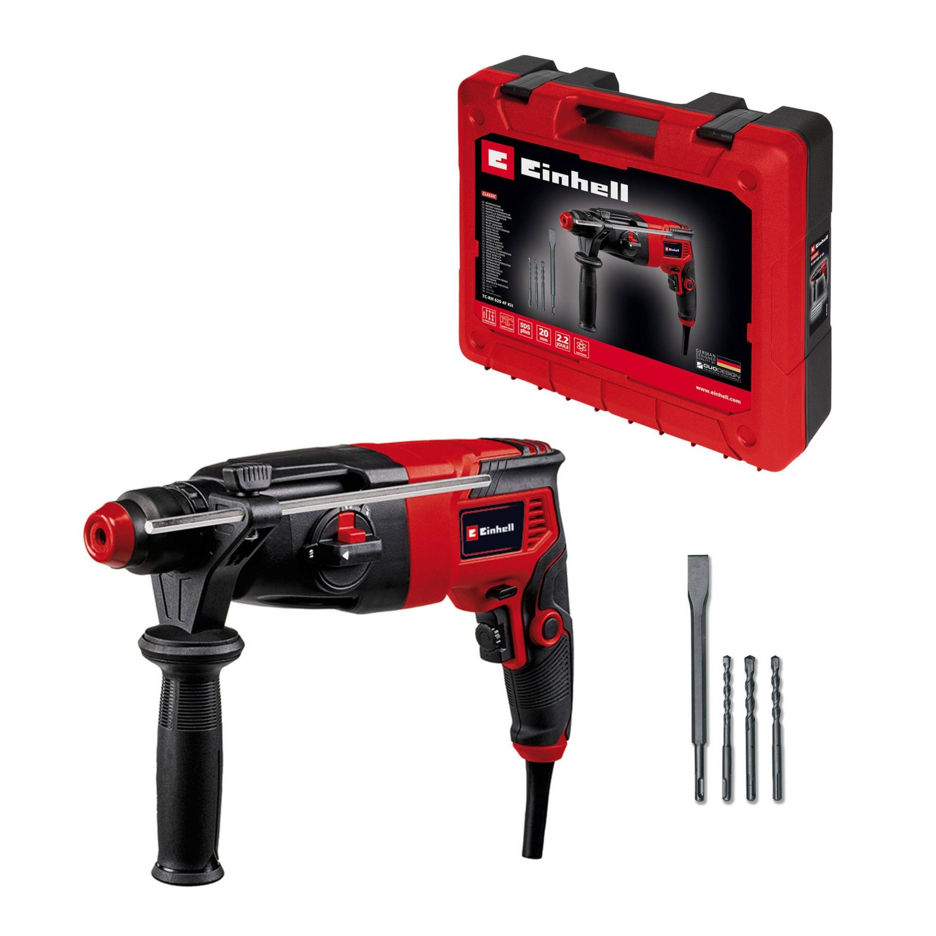 Martelo perfurador TC-RH 620w 2.2J Kit