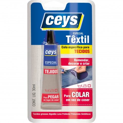 Cola Especial para Txteis 30ml