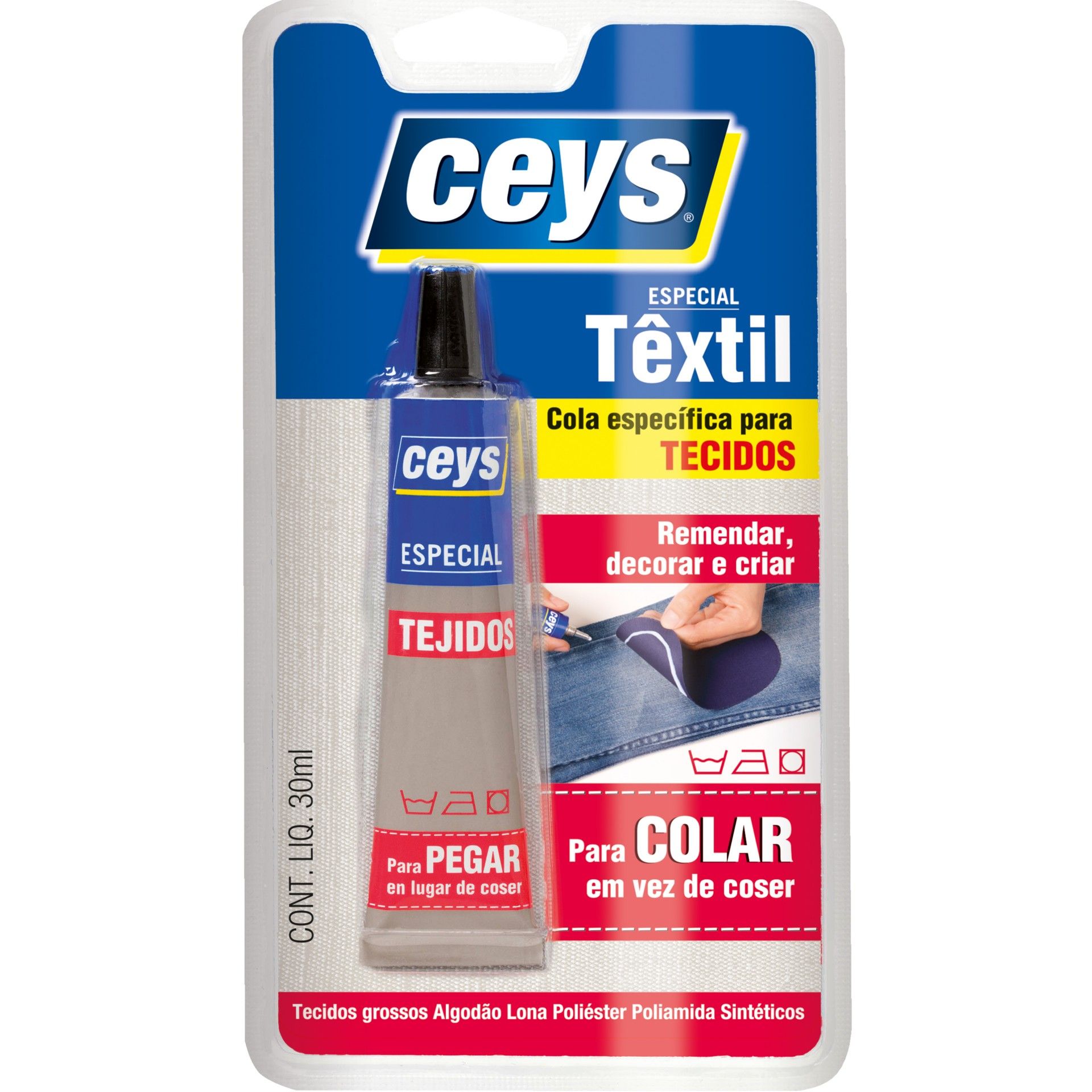 Cola Especial para Têxteis 30ml