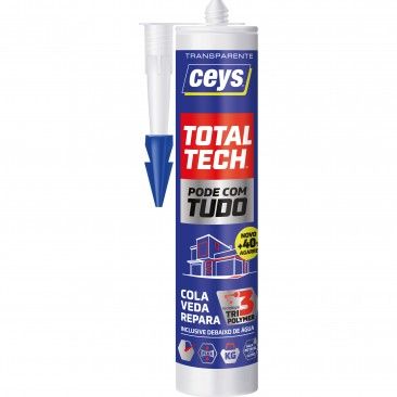 Cola e Veda Total Tech Transparente 290ml