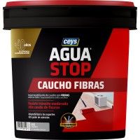 Aguastop Borracha Acrílica Fibras Cinza 1Kg Aguastop Borracha Acrílica Fibras Cinza 1Kg