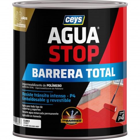 Aguastop Barreira Total Branco 1Kg Aguastop Barreira Total Branco 1Kg