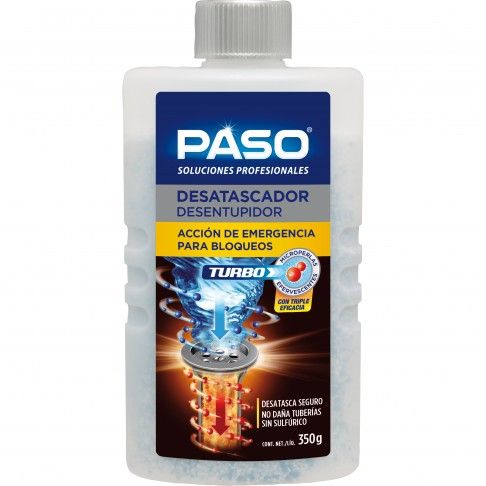 Desentupidor Turbo PASO 350g Desentupidor Turbo PASO 350g