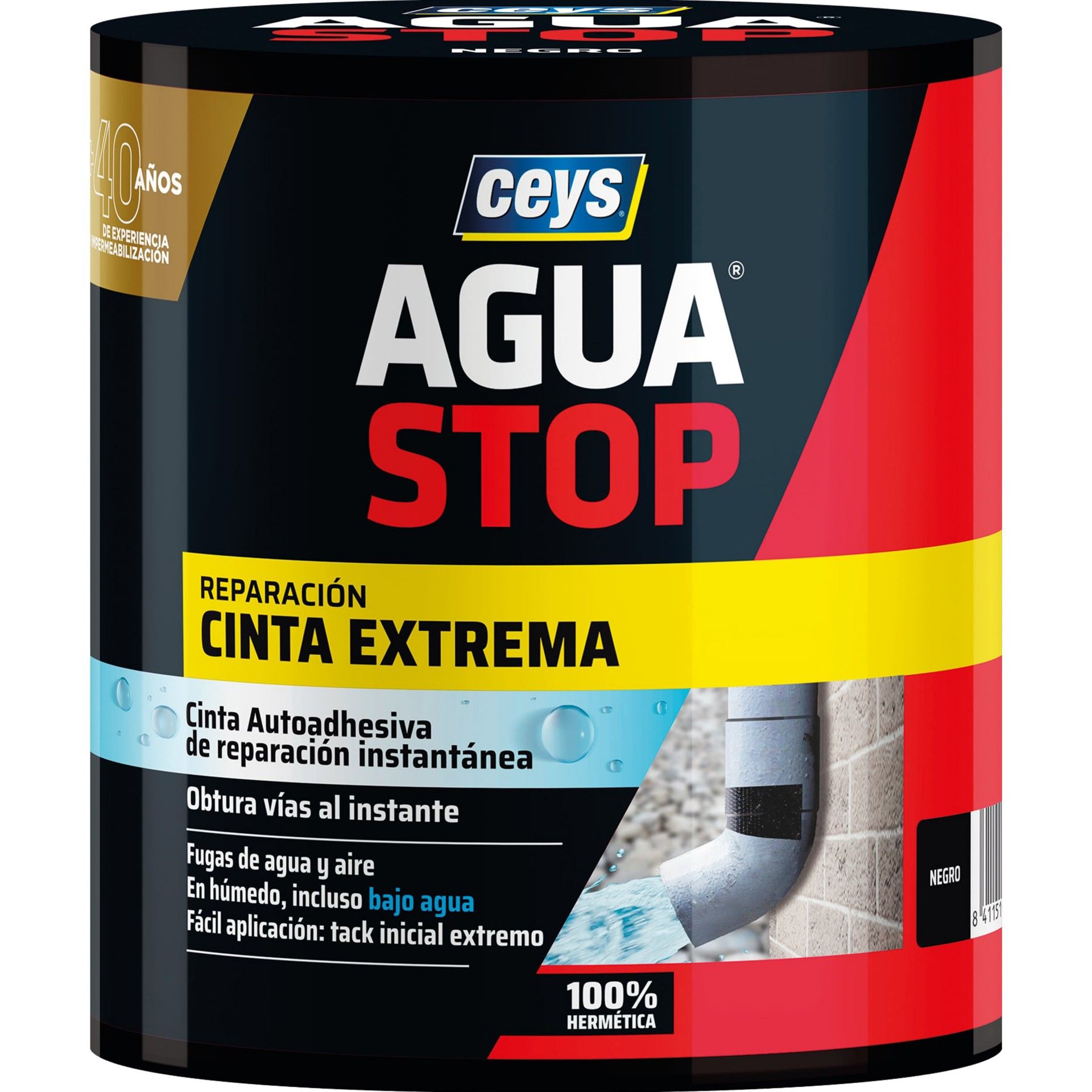 Fita XTREME AGUASTOP 10cmX1,5m