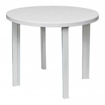 Mesa Redonda Viana 90cm Branca