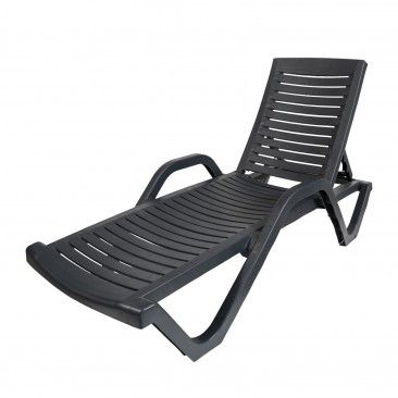 Espreguiadeira Woody Antracite