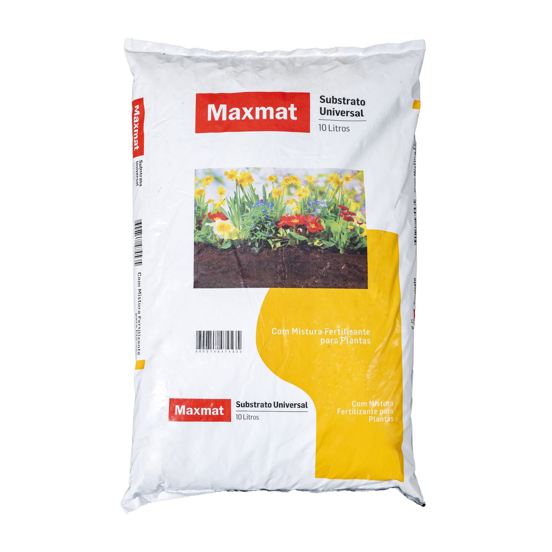 SUBSTRATO UNIVERSAL FERTILIZANTE MAXMAT 10L