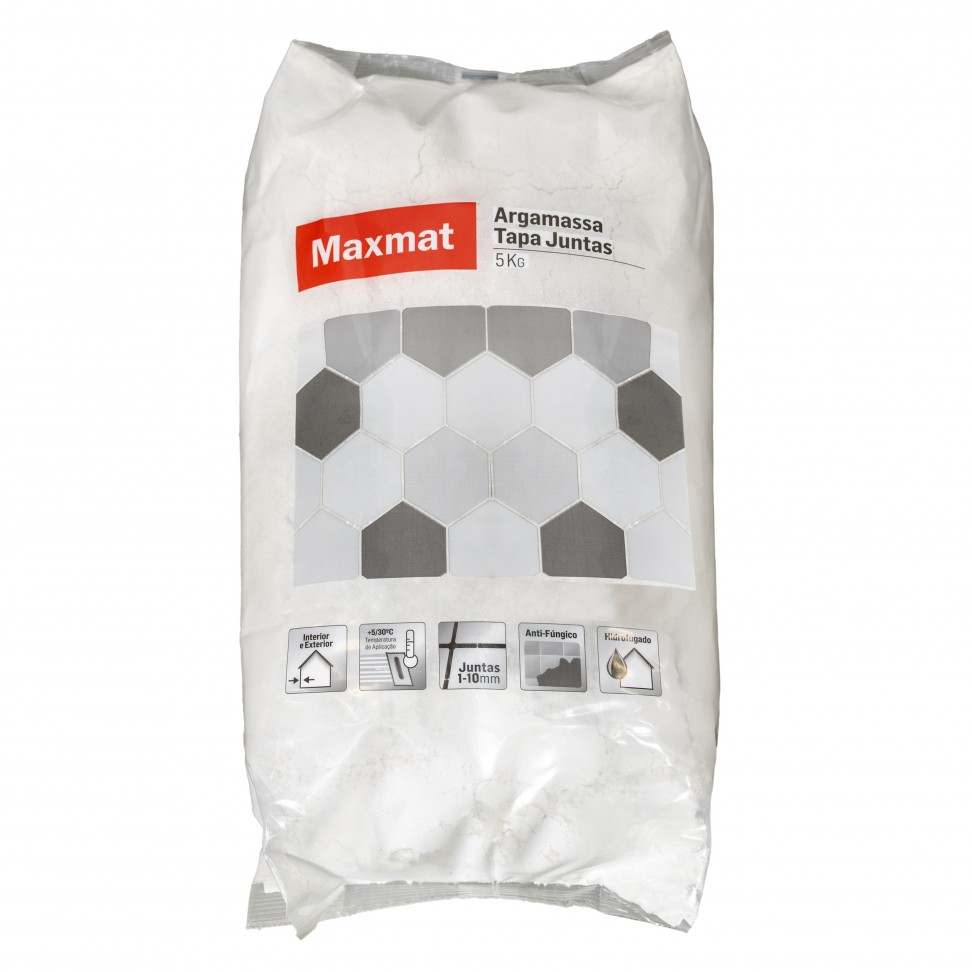 Tapa juntas Maxmat Branco 5 kg