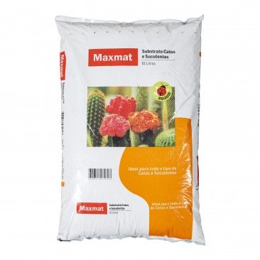 SUBSTRATO CATOS E SUCULENTAS BIO MAXMAT 10L