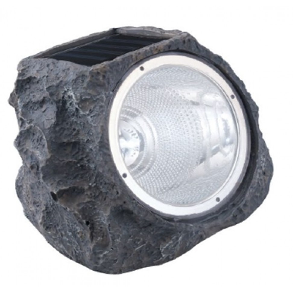 Pedra Luz Solar  3000k Cz 2un