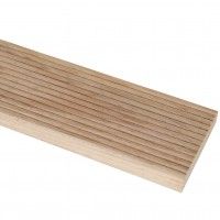 DECK TRATADO E RANHURADO 20X90X2400MM DECK TRATADO E RANHURADO 20X90X2400MM