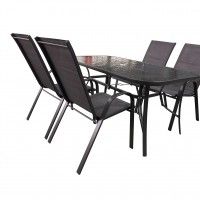 MESA METAL/VIDRO 150X90CM MESA METAL/VIDRO 150X90CM