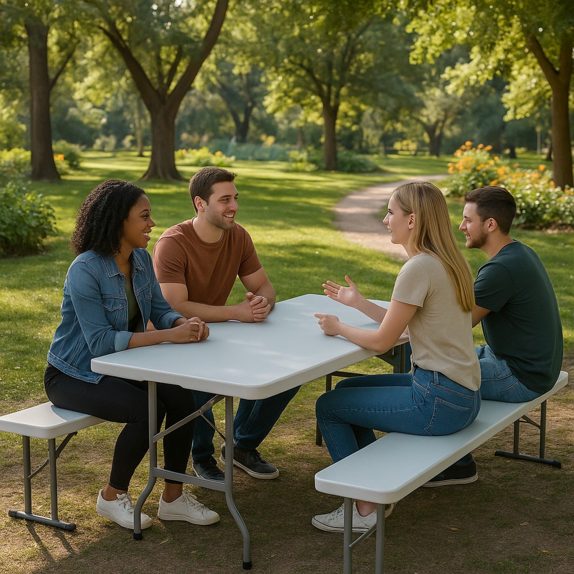Mesa Dobrável Piquenique