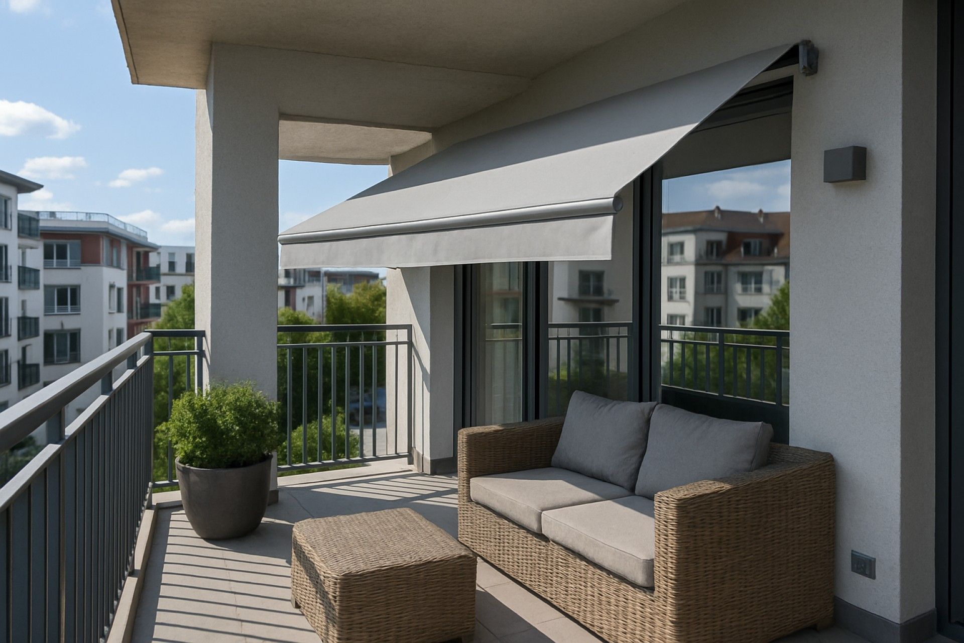 Toldo Manual 2,95X2M Antracite