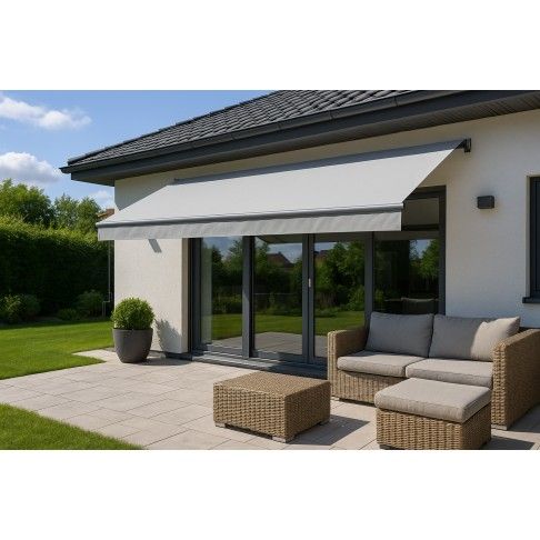 Toldo Manual 2,95X2M Antracite Toldo Manual 2,95X2M Antracite