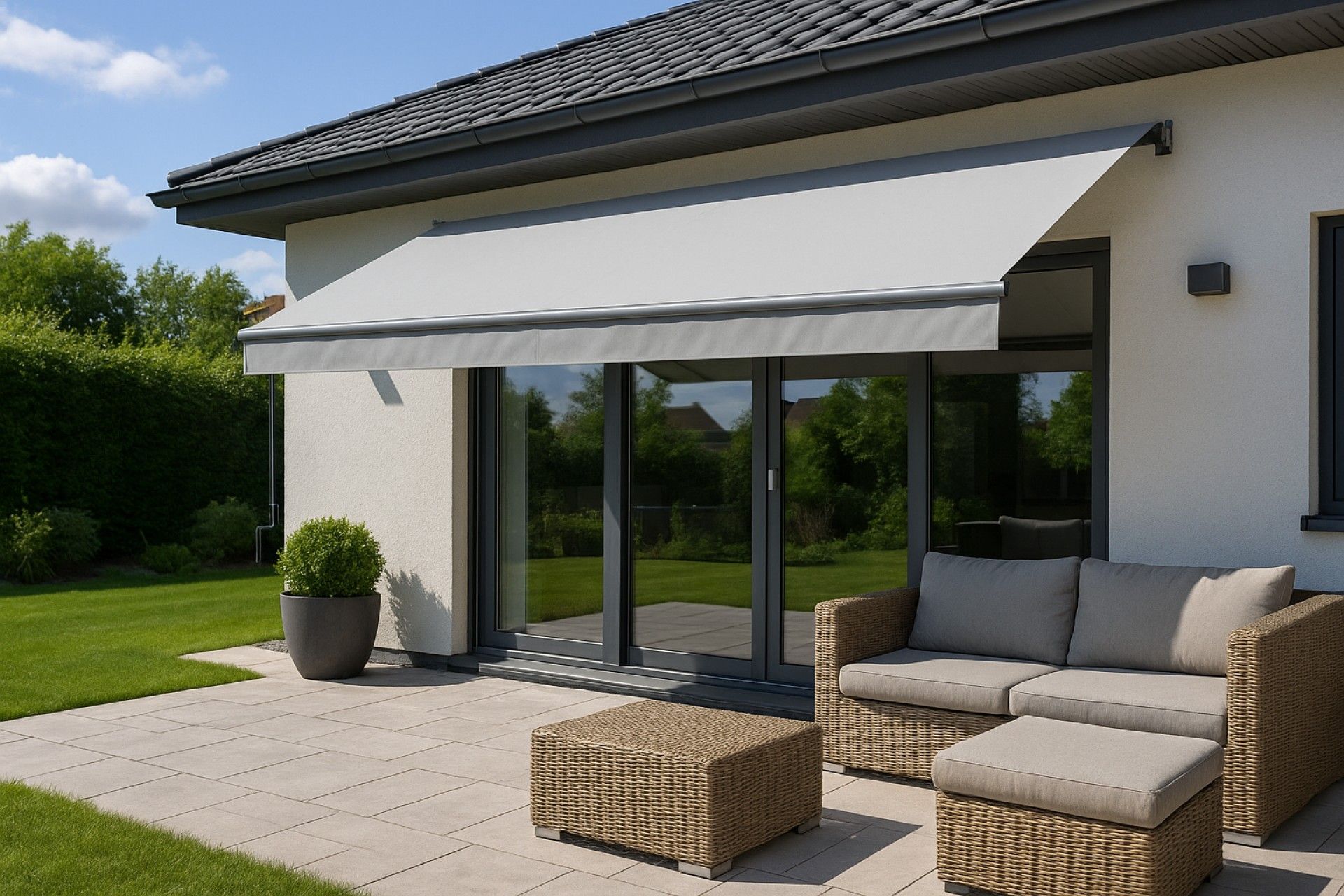 Toldo Manual 2,95X2M Antracite