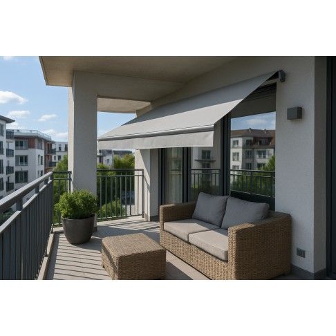 Toldo Manual 2,95X2M Antracite Toldo Manual 2,95X2M Antracite