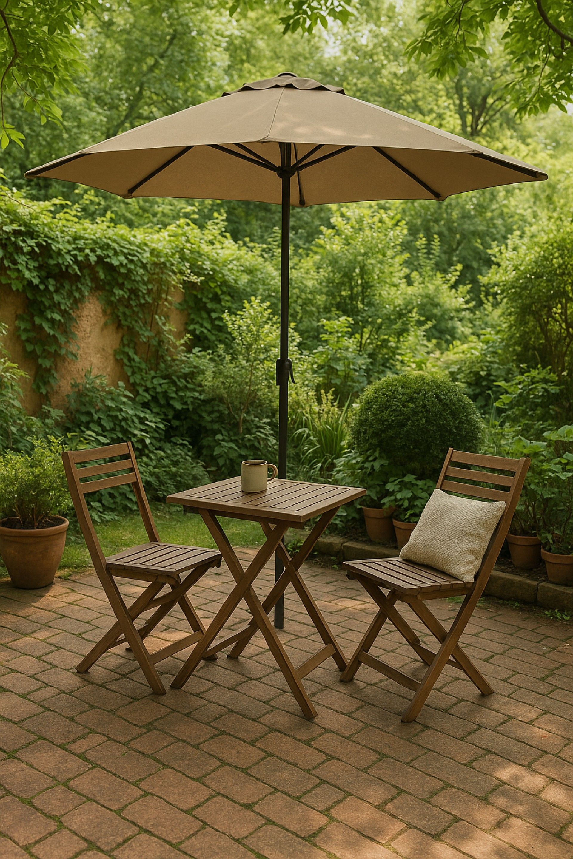 Guarda-Sol Aluminio 3M Bege