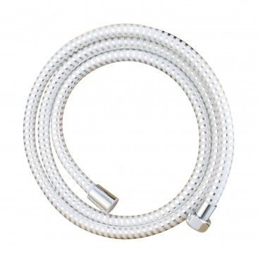 Ligao Chuveiro Pvc Cromado/Branco 175cm