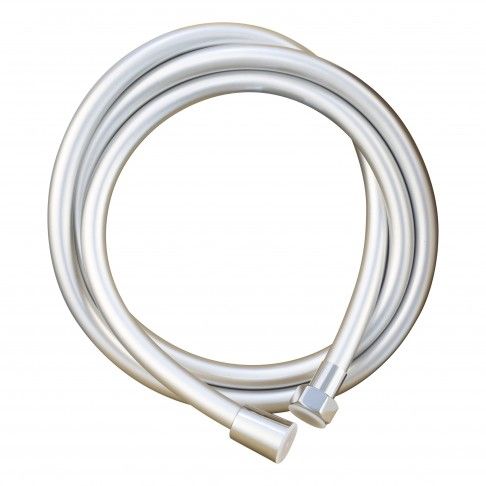 Ligação Chuveiro Pvc Prata 175cm Ligação Chuveiro Pvc Prata 175cm