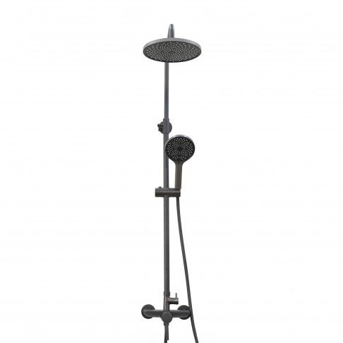 Rampa Duche C/Torneira Hermes Cinza