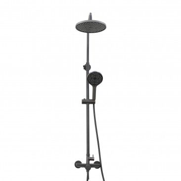 Rampa Duche C/Torneira Hermes Cinza