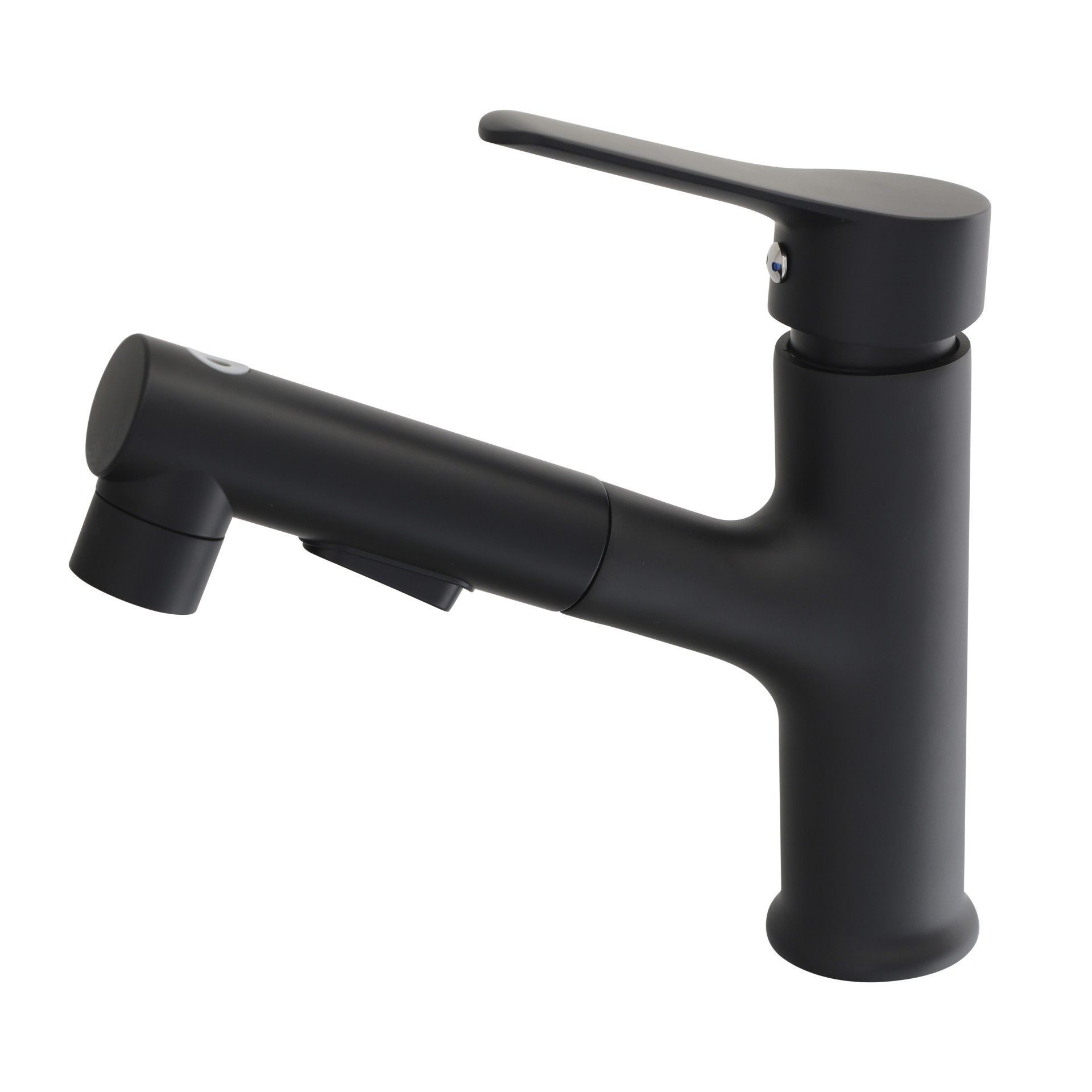 Torneira Cozinha Reia Preta Bica Baixa