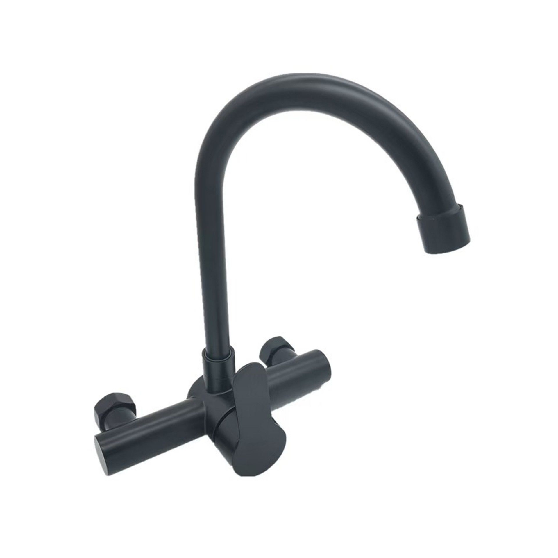 Torneira Cozinha Parede Fama Preta