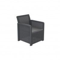 CONJUNTO NASSAU STORAGE GRAFITO 4 LUGARES CONJUNTO NASSAU STORAGE GRAFITO 4 LUGARES