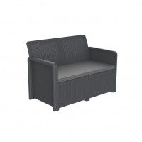 CONJUNTO NASSAU STORAGE GRAFITO 4 LUGARES CONJUNTO NASSAU STORAGE GRAFITO 4 LUGARES