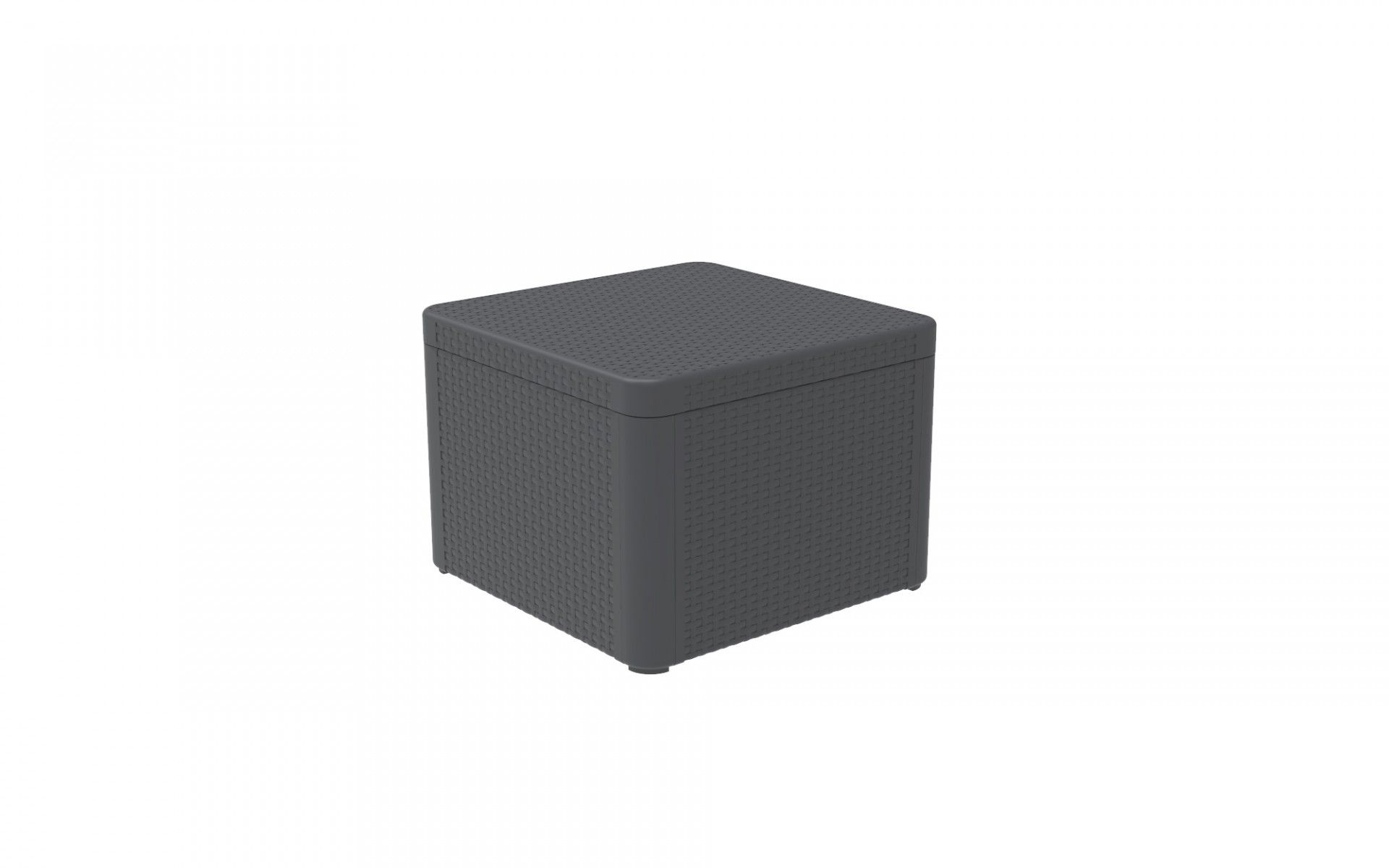 CONJUNTO NASSAU STORAGE GRAFITO 4 LUGARES