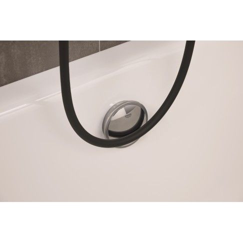 Ligação Chuveiro Pvc 1,75m Preto Mate Grohe Ligação Chuveiro Pvc 1,75m Preto Mate Grohe