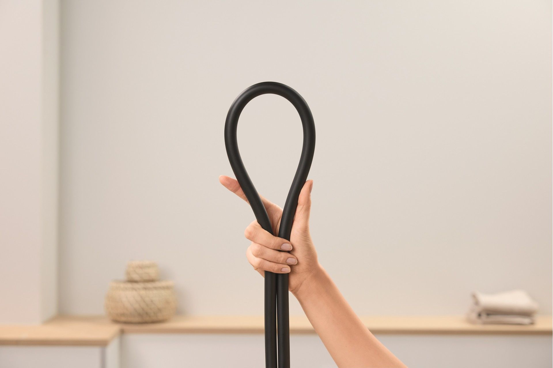 Ligação Chuveiro Pvc 1,75m Preto Mate Grohe