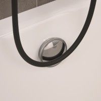 Ligao Chuveiro Pvc 1,75m Preto Mate Grohe