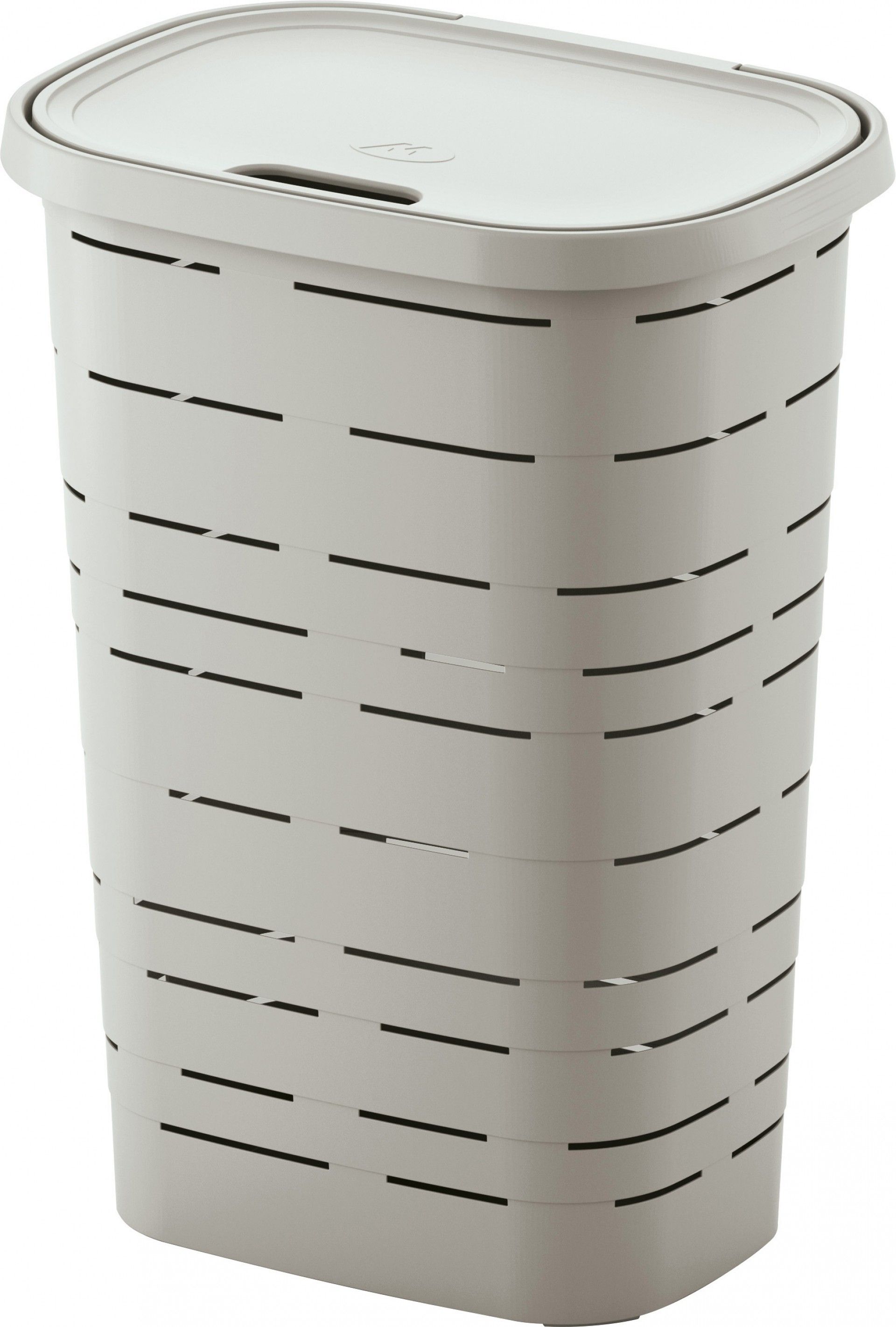 Cesto de Roupa 55 Litros Creme