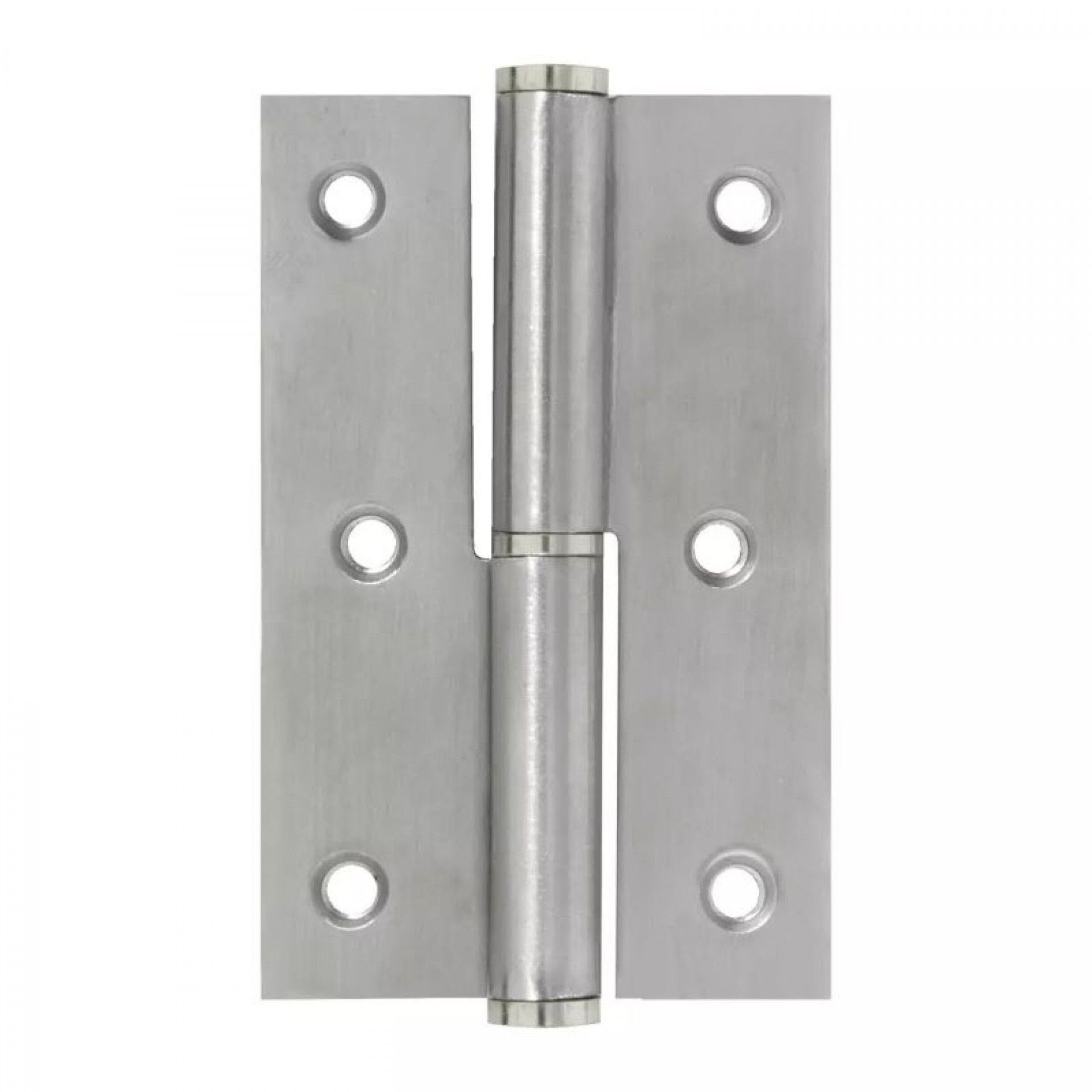Dobradiça Esquerda 3" Inox 3un