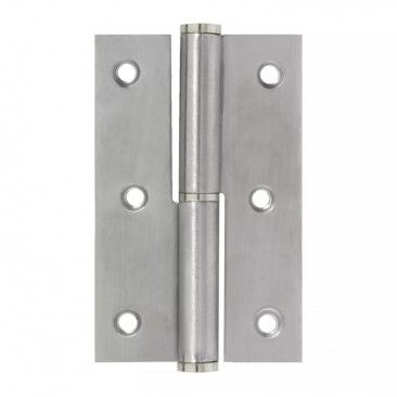 Dobradia Esquerda 3" Inox 3un