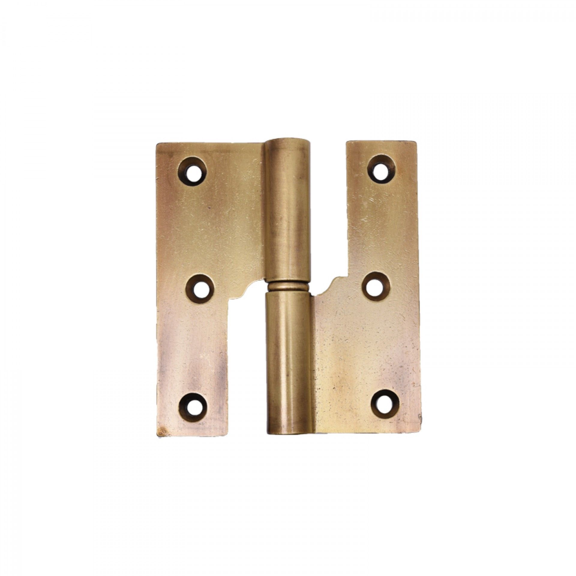 Dobradiça de porta balanço direita 3.5" Latão 3un