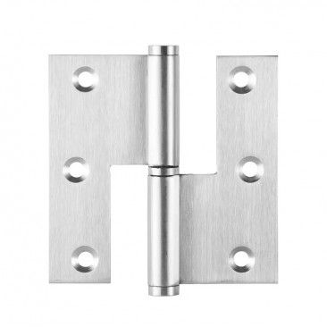 Dobradia de porta balano direita 3.5" Inox 3un
