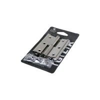 Dobradiça Direita 3" Inox 3un Dobradiça Direita 3" Inox 3un