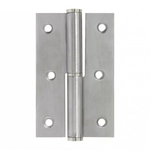 Dobradiça Direita 3" Inox 3un Dobradiça Direita 3" Inox 3un