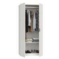 Roupeiro Viena 180x79x52cm Branco Roupeiro Viena 180x79x52cm Branco