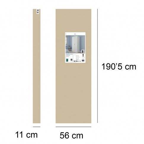 Roupeiro Viena 180x79x52cm Branco Roupeiro Viena 180x79x52cm Branco