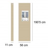 Roupeiro Viena 180x79x52cm Branco Roupeiro Viena 180x79x52cm Branco