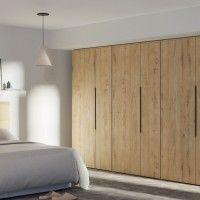 Roupeiro Berlim 200x100x57cm Carvalho Gold