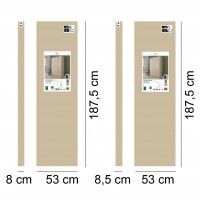Roupeiro Madrid 180x120x50cm Carvalho Roupeiro Madrid 180x120x50cm Carvalho